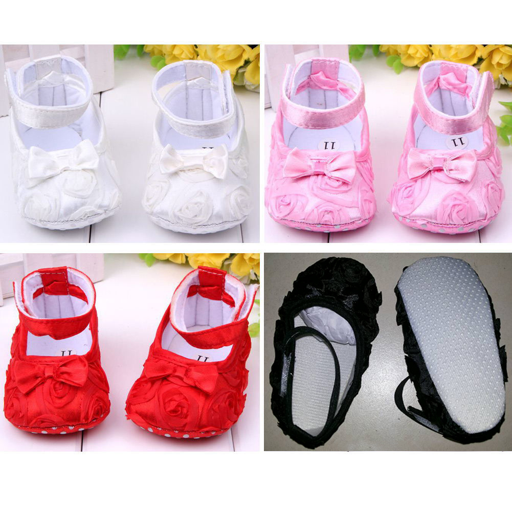 Neu nette Baby Mädchen Schuhe AntiSlip Sandale Prinzessin Kleinkind 0