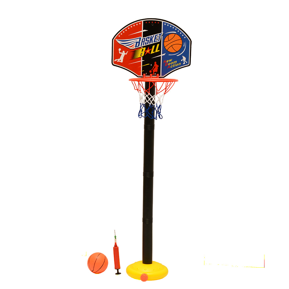 Kids Toddler Baby Adjustable Basketball Hoop Toy Set Pump Backboard Net New eBay