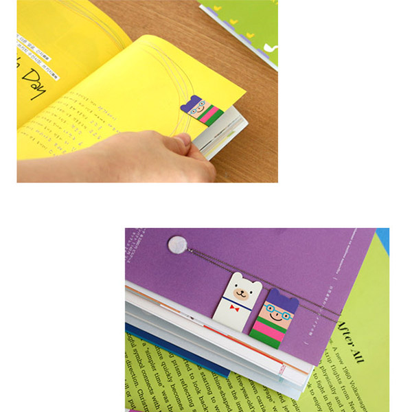 Cute Creative 4Pcs(1Set) Korean Magnetic Metal Bookmark Book Clip School Gift Cute Creative 4Pcs(1Set) Korean Magnetic Metal Bookmark Book Clip School Gift