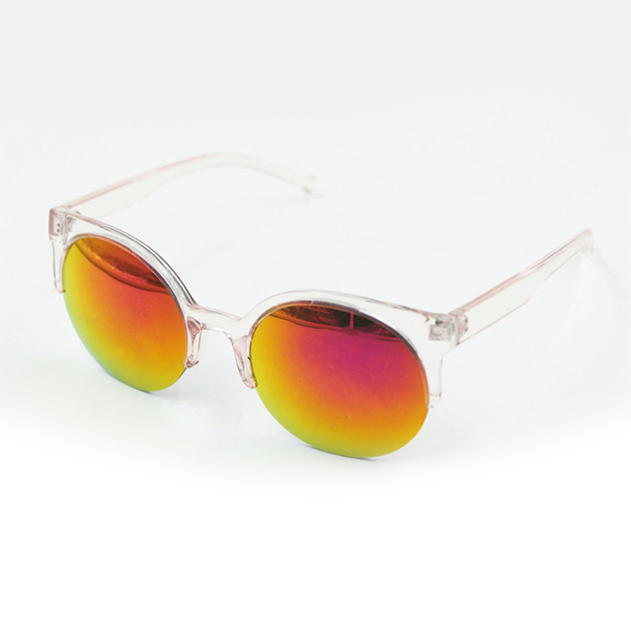 Retro Vintage Women Lady Half Frame Cats Eye Sunglasses ...