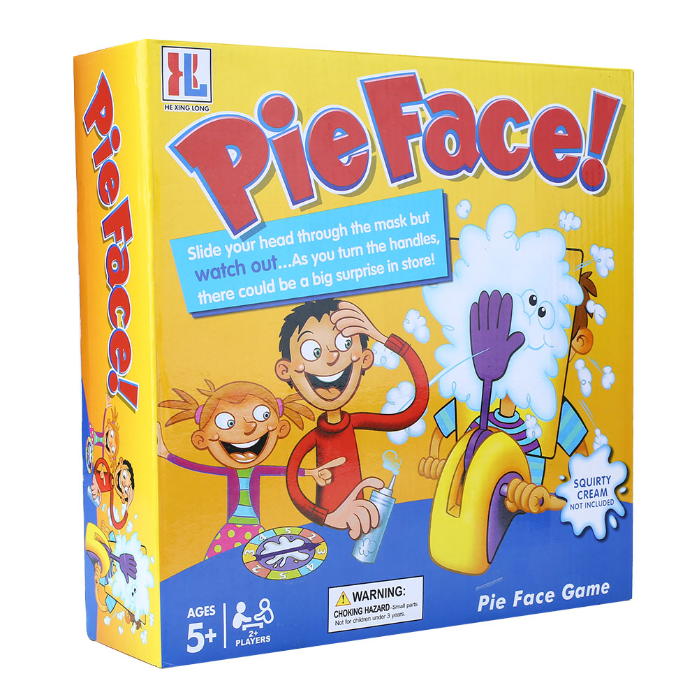 Pie Face Board Game Family Toys Funny Exciting Adult Kids Rocket Game