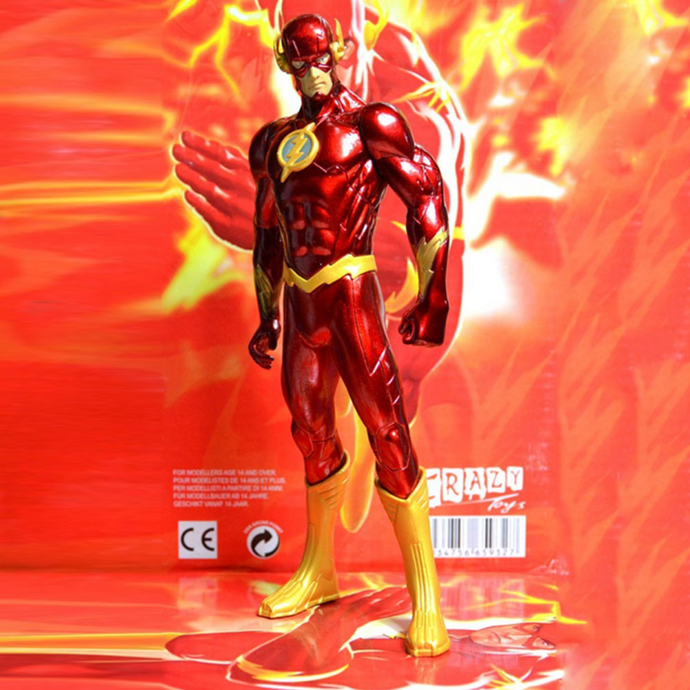 91ef 18cm the flash superhero justice league action figure pvc