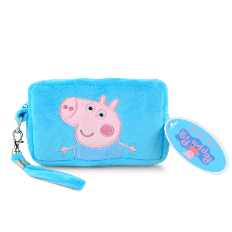 Peppa Pig Phone Bag Wallet Purse Kids Toy Shoulder Doll Piggy Xmas Gift