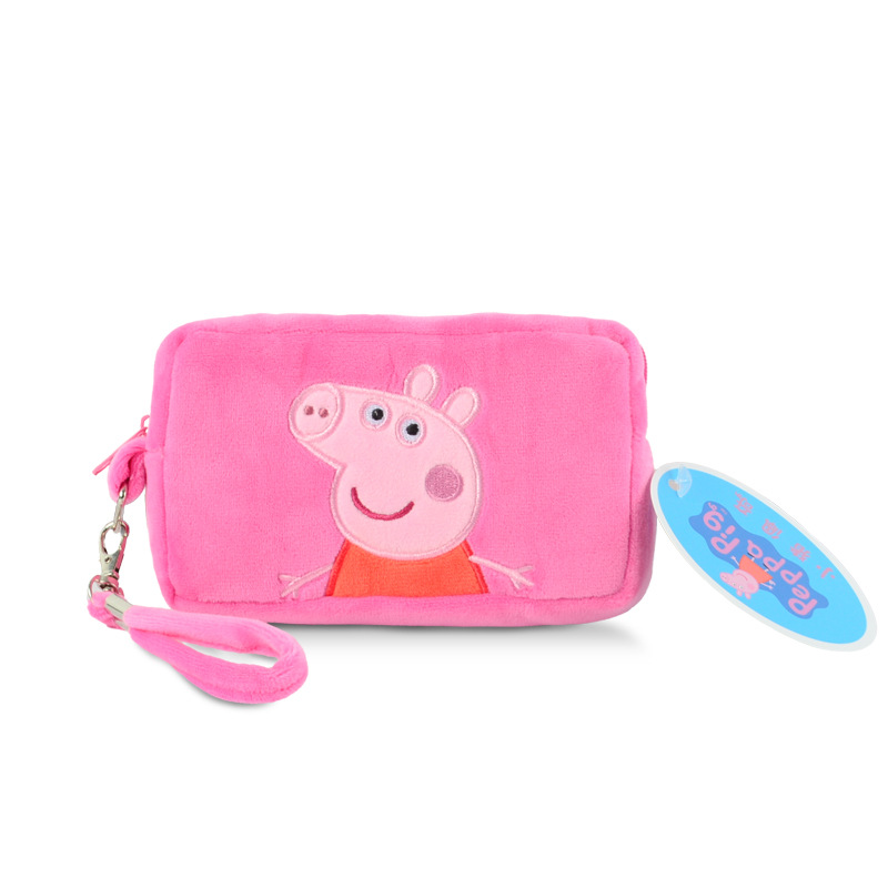 Peppa Pig Phone Bag Wallet Purse Kids Toy Shoulder Doll Piggy Xmas Gift
