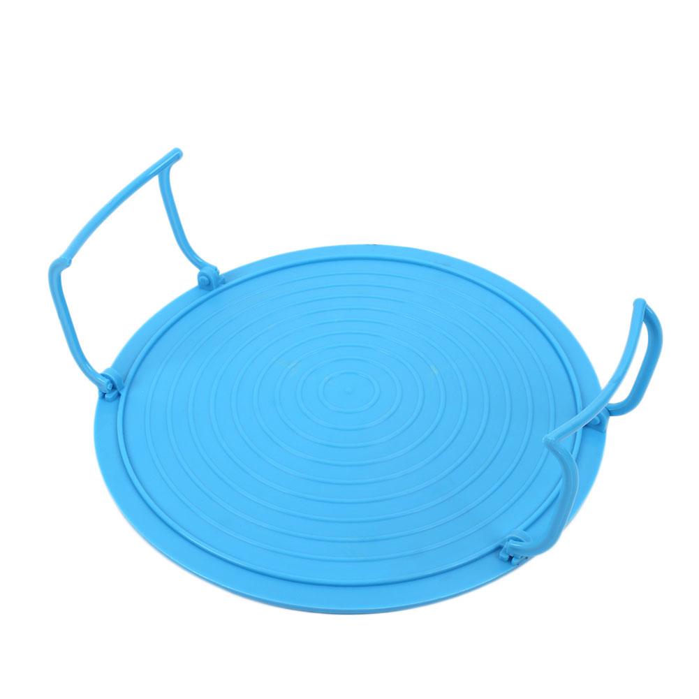 Folding Microwave Oven Bowls Rack Cover Dish Plate Holder Insulated