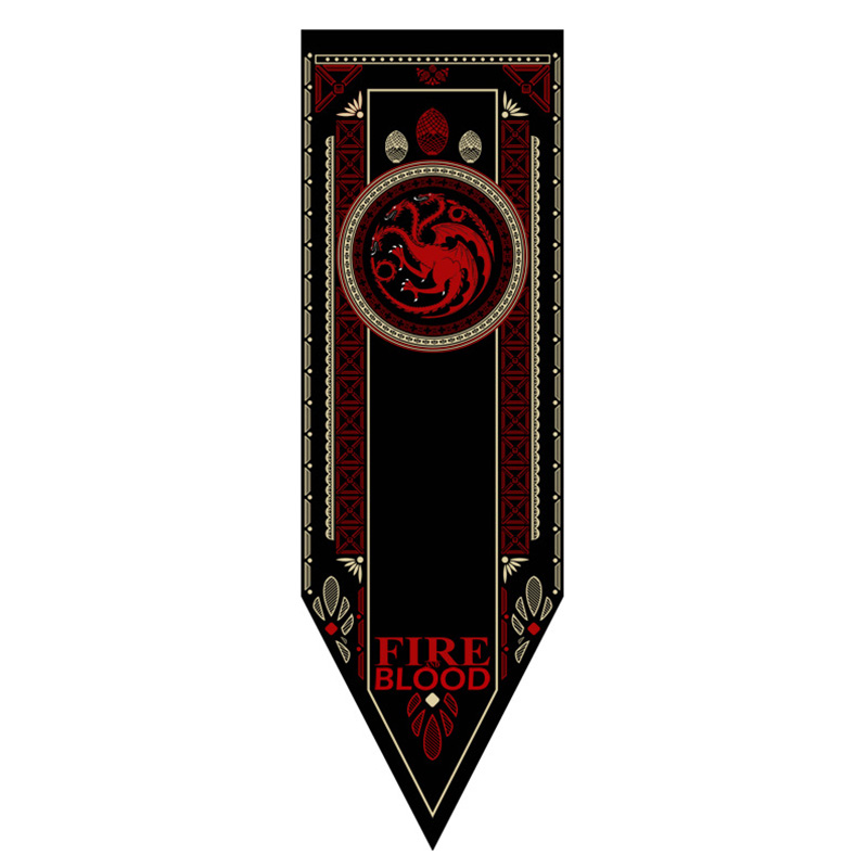 Poster Print Game of Thrones House Stark Tournament Banner Flag Home Party Decor | eBay