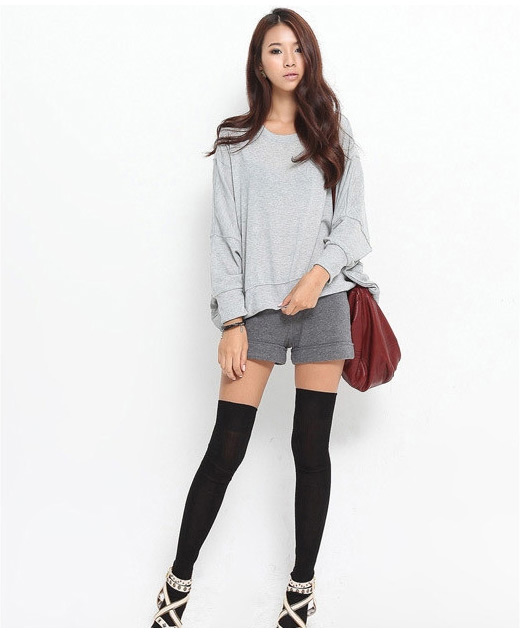 Fashion Long Socks Thigh High Cotton Stockings Over Knee Hose Trendy Sexy Ebay