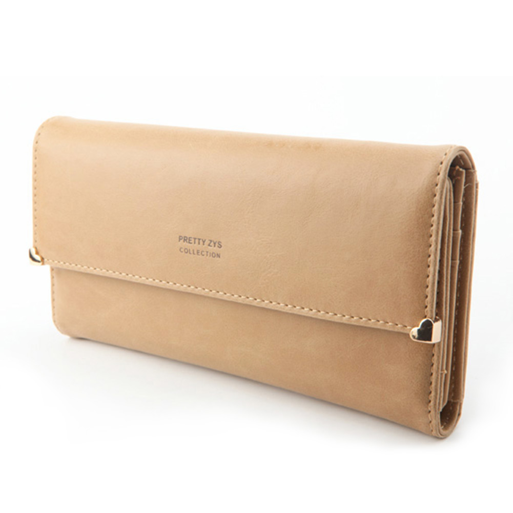 Womens New Fashion Clutch Matte Leather Wallet Lady Card Purse Handbag | eBay