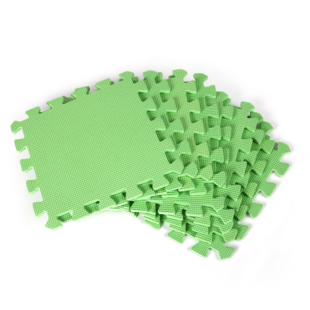 9pcs Interlocking EVA Foam Exercise Floor Mats GYM Garage Baby Play ... 9pcs Interlocking EVA Foam Exercise Floor Mats GYM Garage Baby Play ...