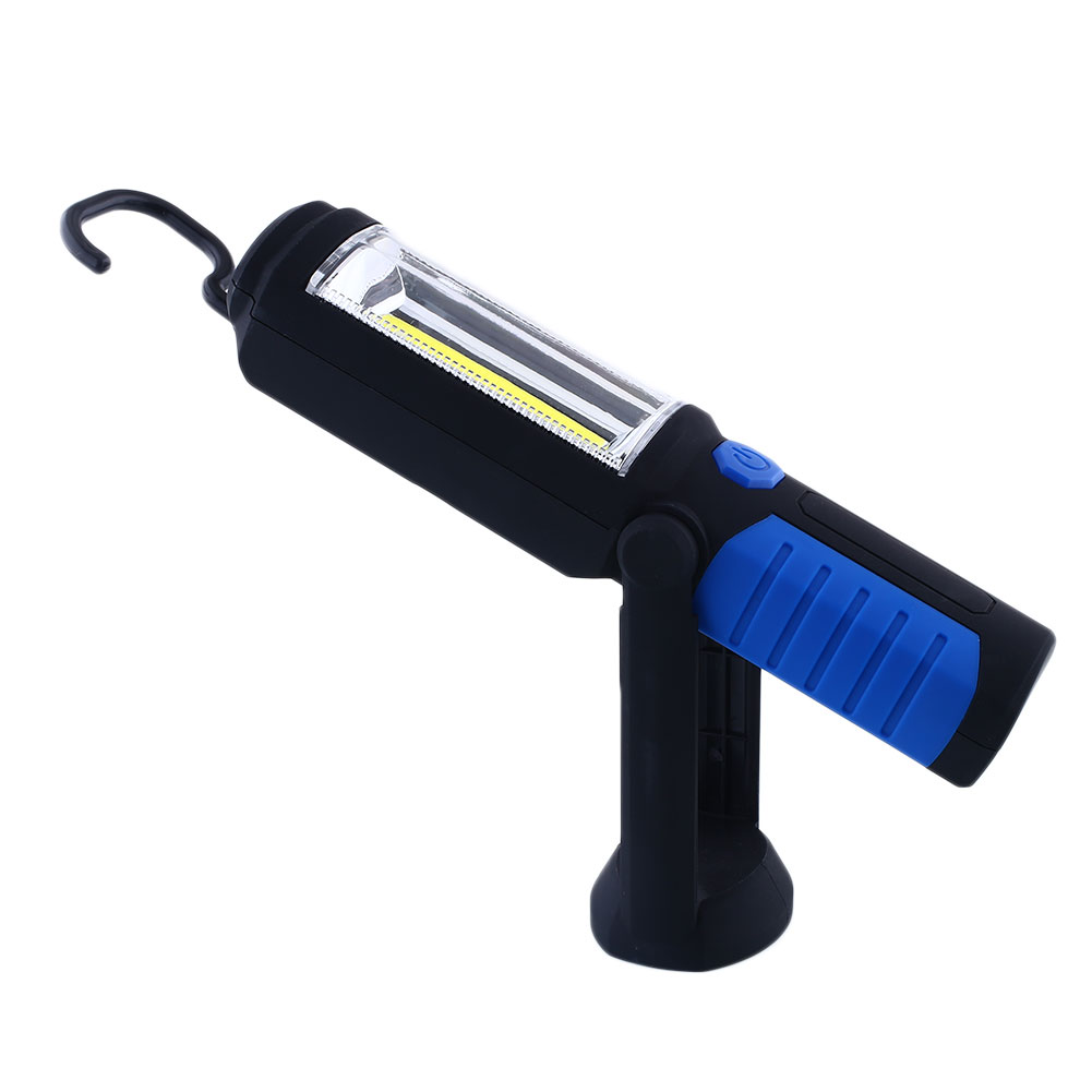 COB LED Magnetic Stand Swivel Hook Light Inspection Rechargeable Lamp ...