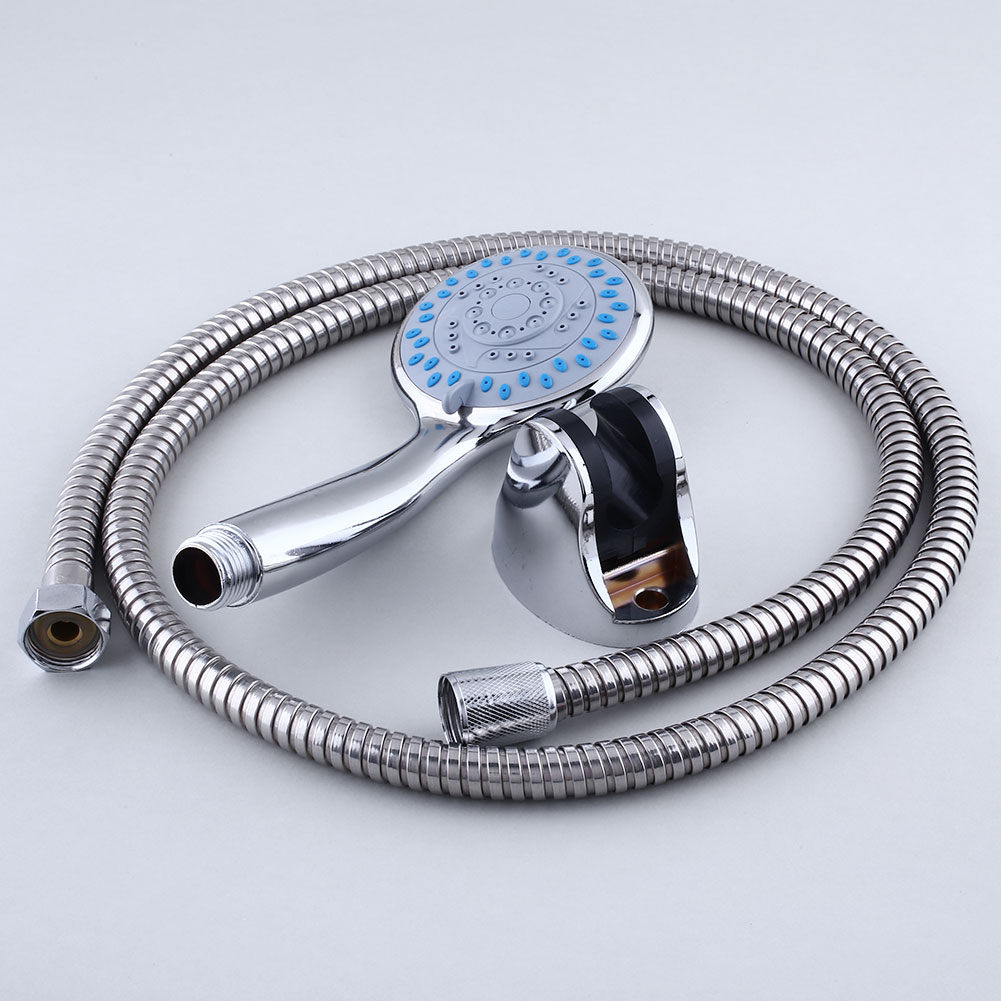 5 Setting Water Saving Multi-Function Bath Shower Head Set Chrome ...