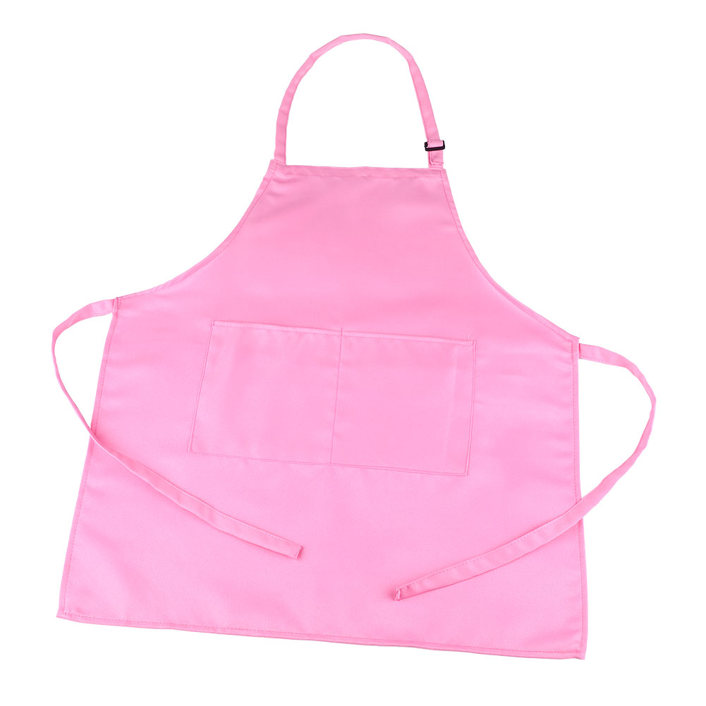 Cute Children Kids Plain Apron Kitchen Baking Painting Cooking Craft Bib