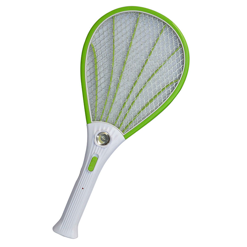 Rechargeable Electric Insect Bug Fly Mosquito Zappers Swatter Racket ...