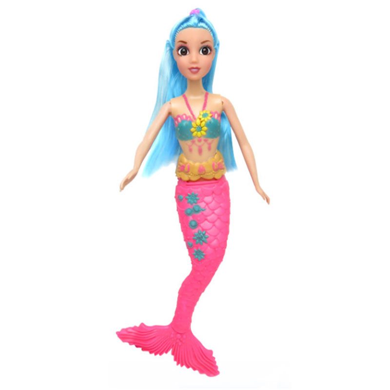 3D Eye Design Mermaid Princess Barbie Doll Baby Kids Girls Toy Birthday ...
