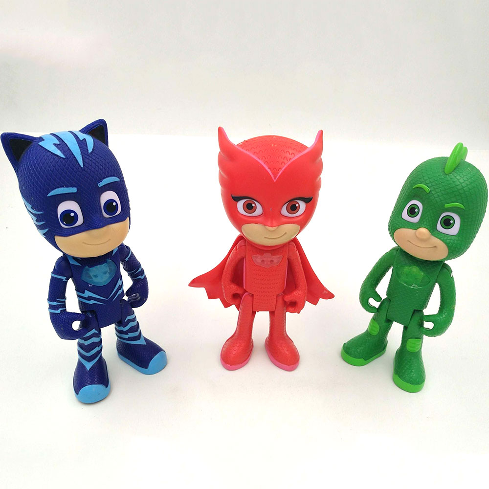 6inch New PJ Masks Gekko Catboy Owlette Light and Sound Action Figures ...